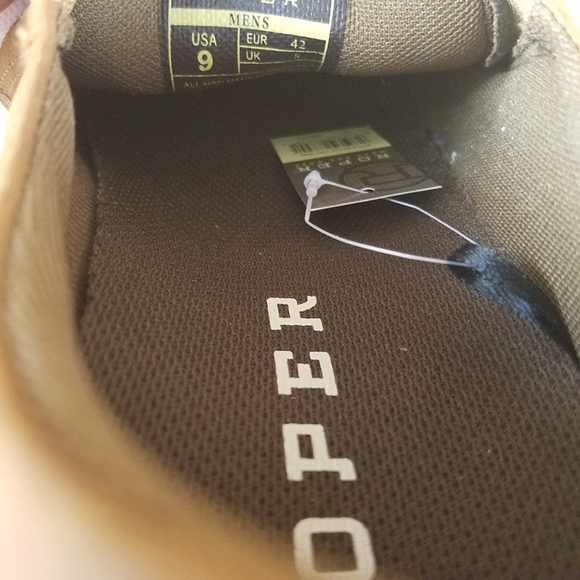 ROPER MENS REESE TAN FAUX LEATHER DRIVING SHOES - Picture 8 of 8